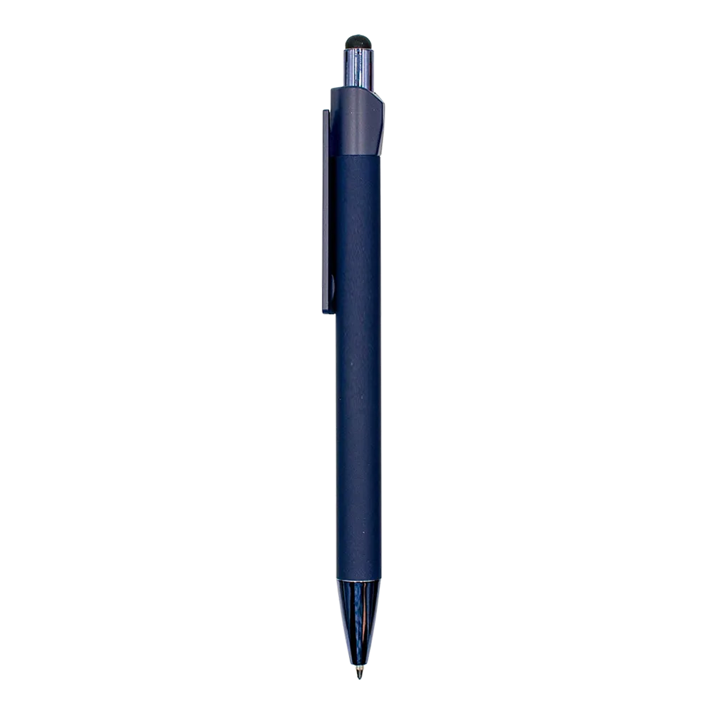 Stylus Pen Metal Soft Touch Metallic Trim - 5 5/8 in - blank view 15