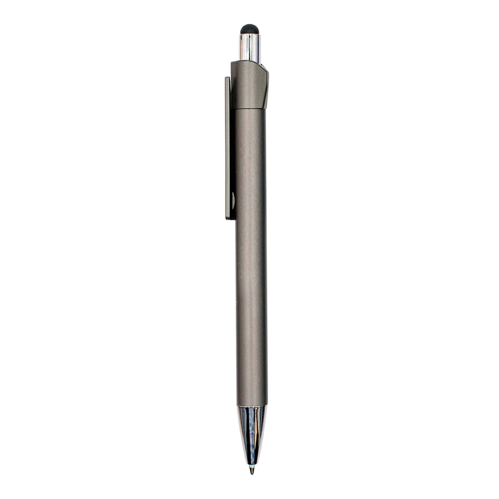 Stylus Pen Metal Soft Touch Metallic Trim - 5 5/8 in - blank view 16