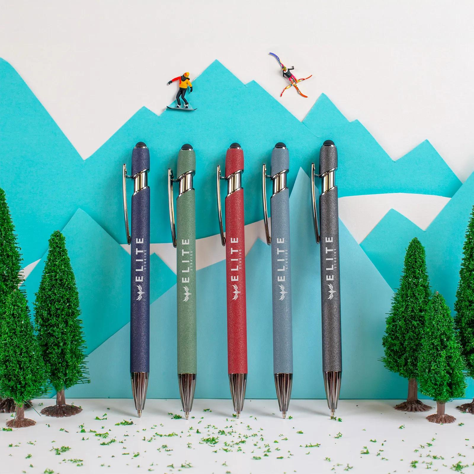 Stylus Pen Aluminum Earth Tone Gunmetal - 5 39/64 in