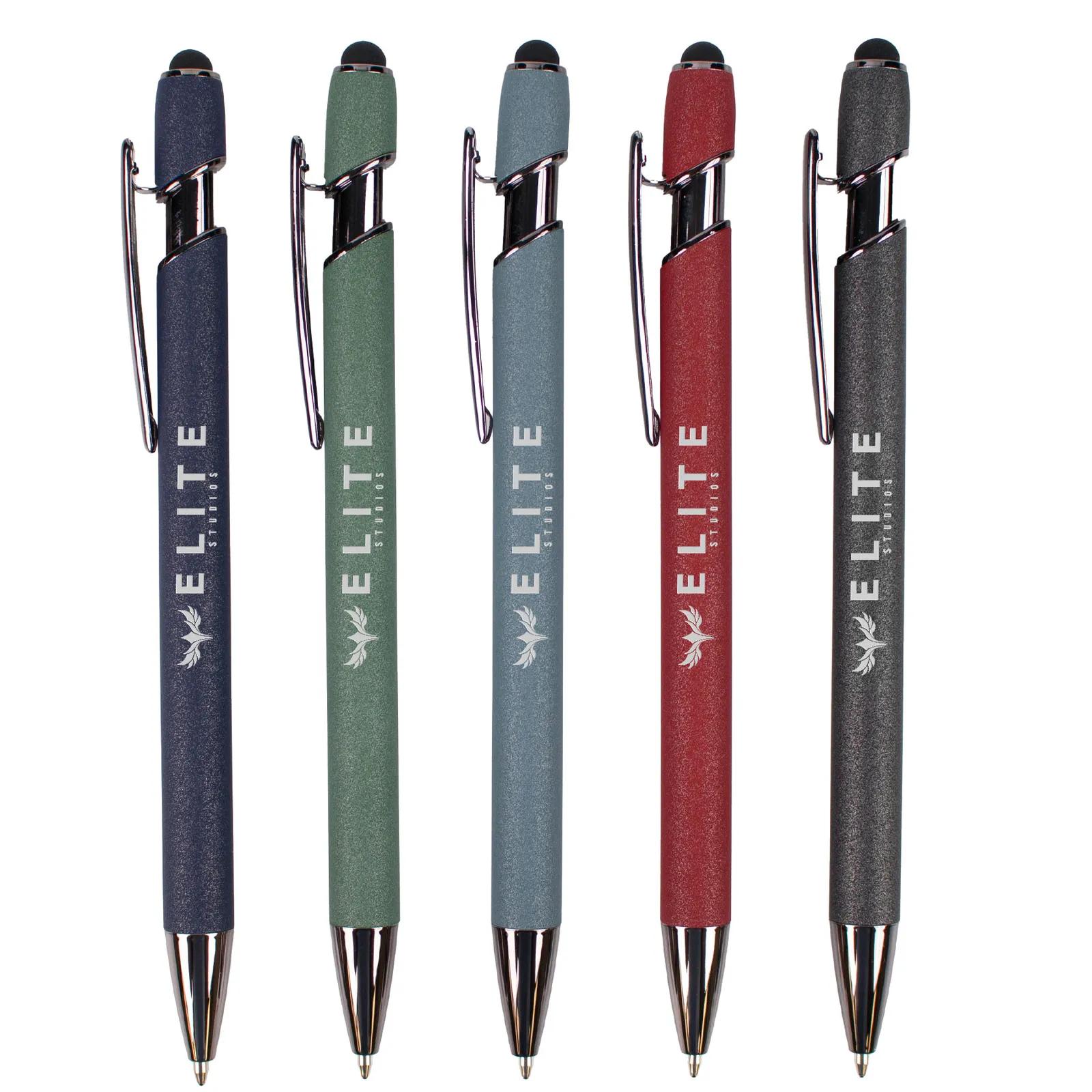 Stylus Pen Aluminum Earth Tone Gunmetal - 5 39/64 in - product view 2