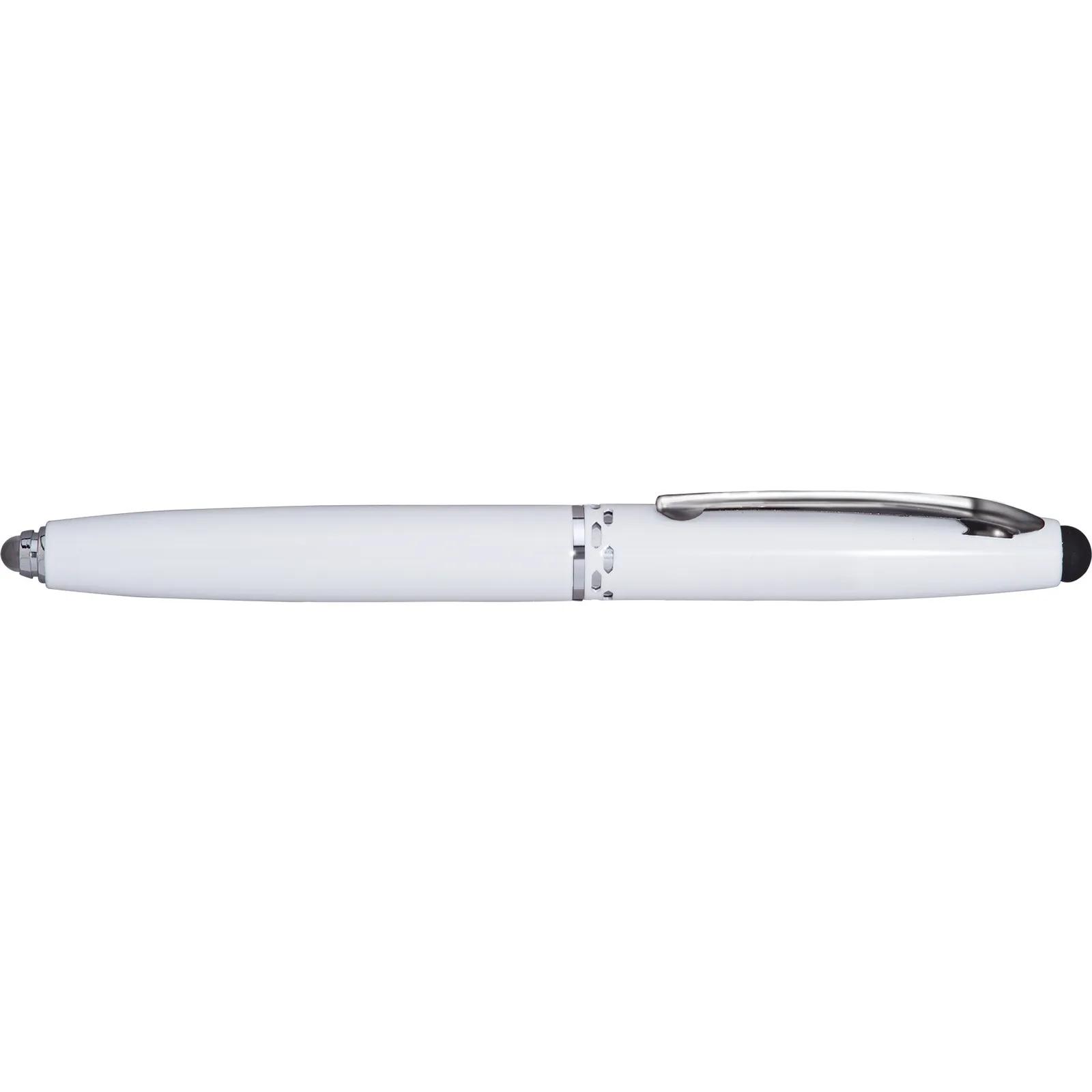 Triple Function Pen LED Flashlight Stylus - blank view 9
