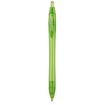 Pen Retractable Recycled PET Translucent Barrel - 5.9 in - product view 3