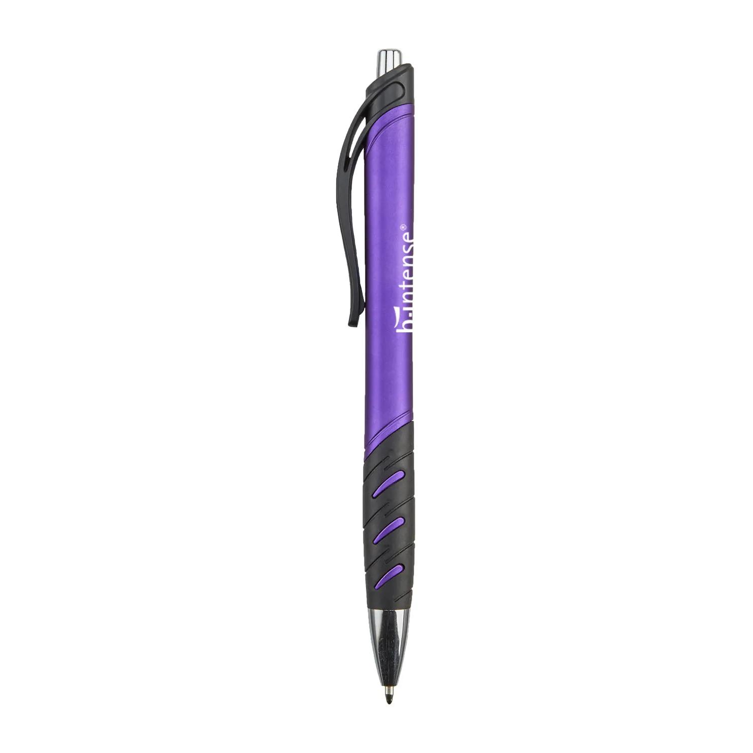 Ballpoint Pen Matte Metallic Dotted Grip - 5 5/8 in - product view 3