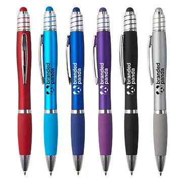 Stylus Pen Spin Top Metallic Barrel - 5 3/4 in