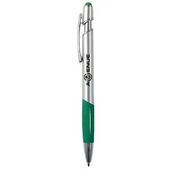 Stylus Pen Silver Barrel Colored Grip - 5 3/4 in - product view 5