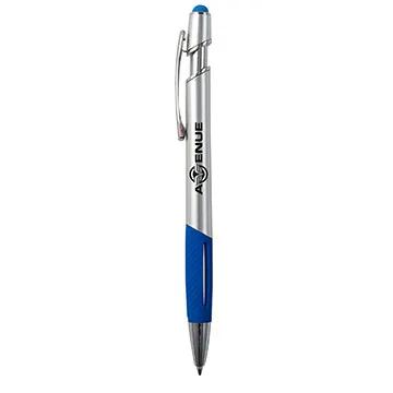 Stylus Pen Silver Barrel Colored Grip - 5 3/4 in - product view 6