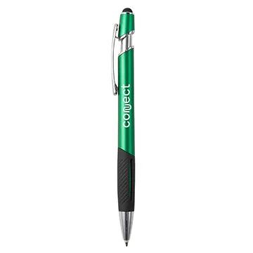 Stylus Pen Metallic Barrel Chrome Accents - 5 3/4 in - product view 3