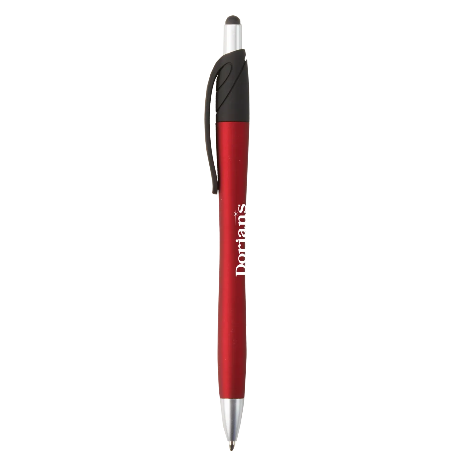 Pen Velvet Touch Stylus Chrome Barrel - 6 in - product view 6