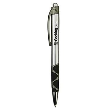 Pen Silver Barrel Chrome Wavy Grip - 5.75 in - product view 5