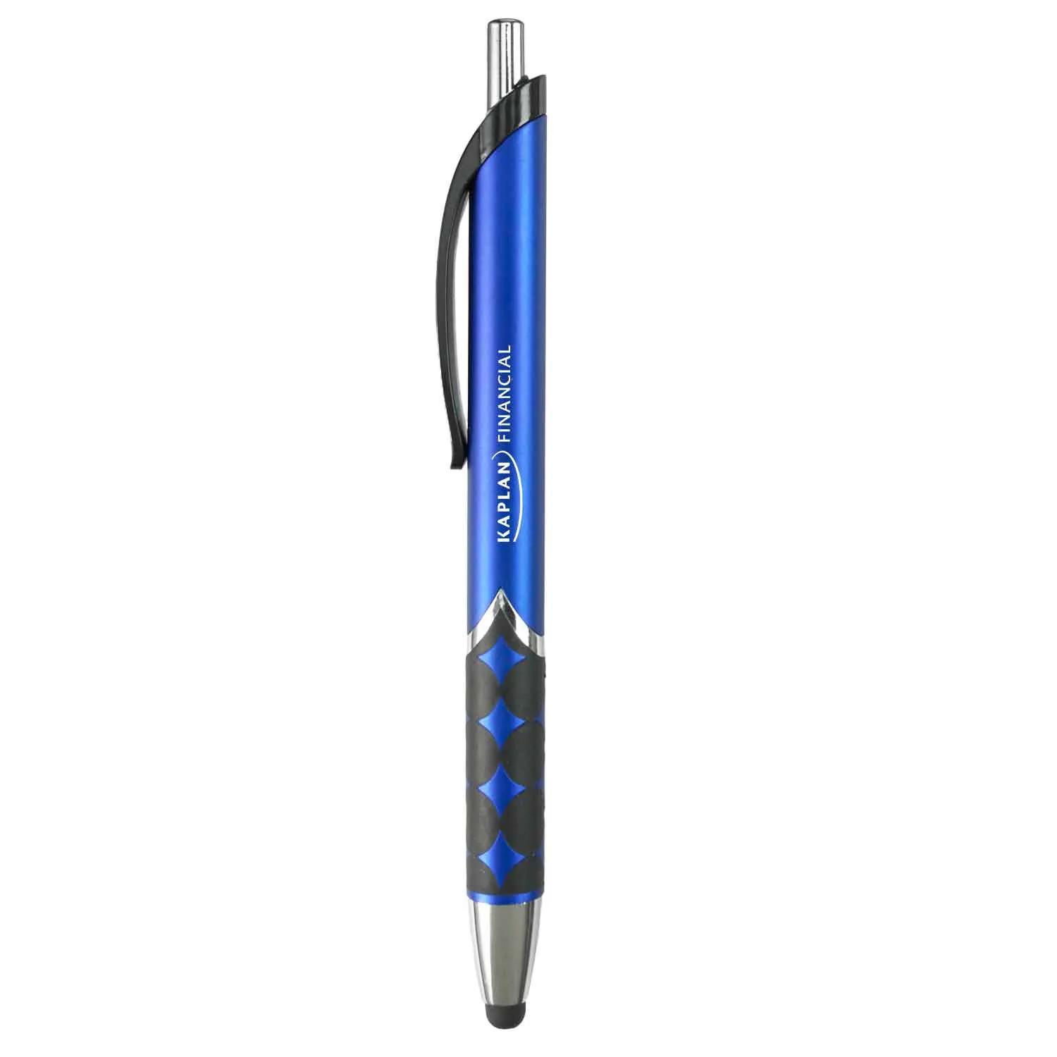 Pen Stylus Matte Metallic Diamond Grip - 5.75 in - product view 6