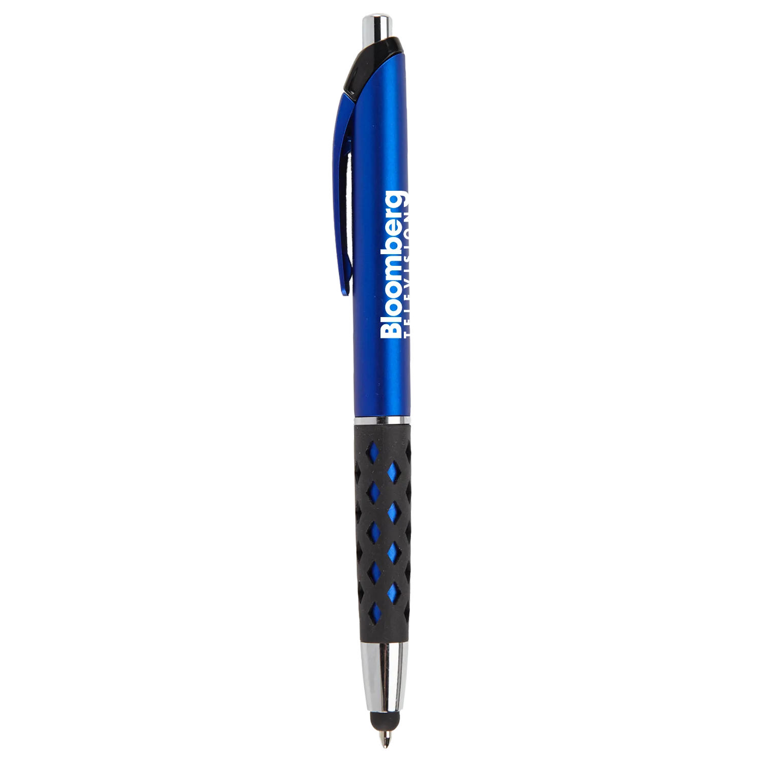 Pen Stylus Matte Metallic Black Rubber Grip - 5.63 in - product view 3