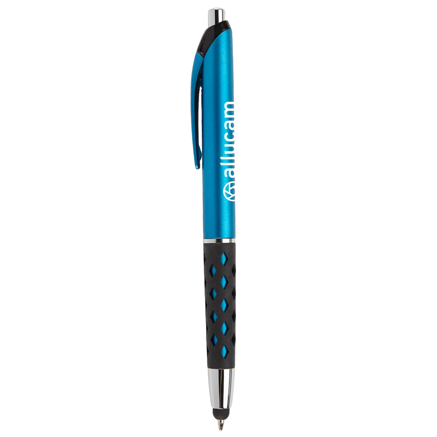 Pen Stylus Matte Metallic Black Rubber Grip - 5.63 in - product view 5