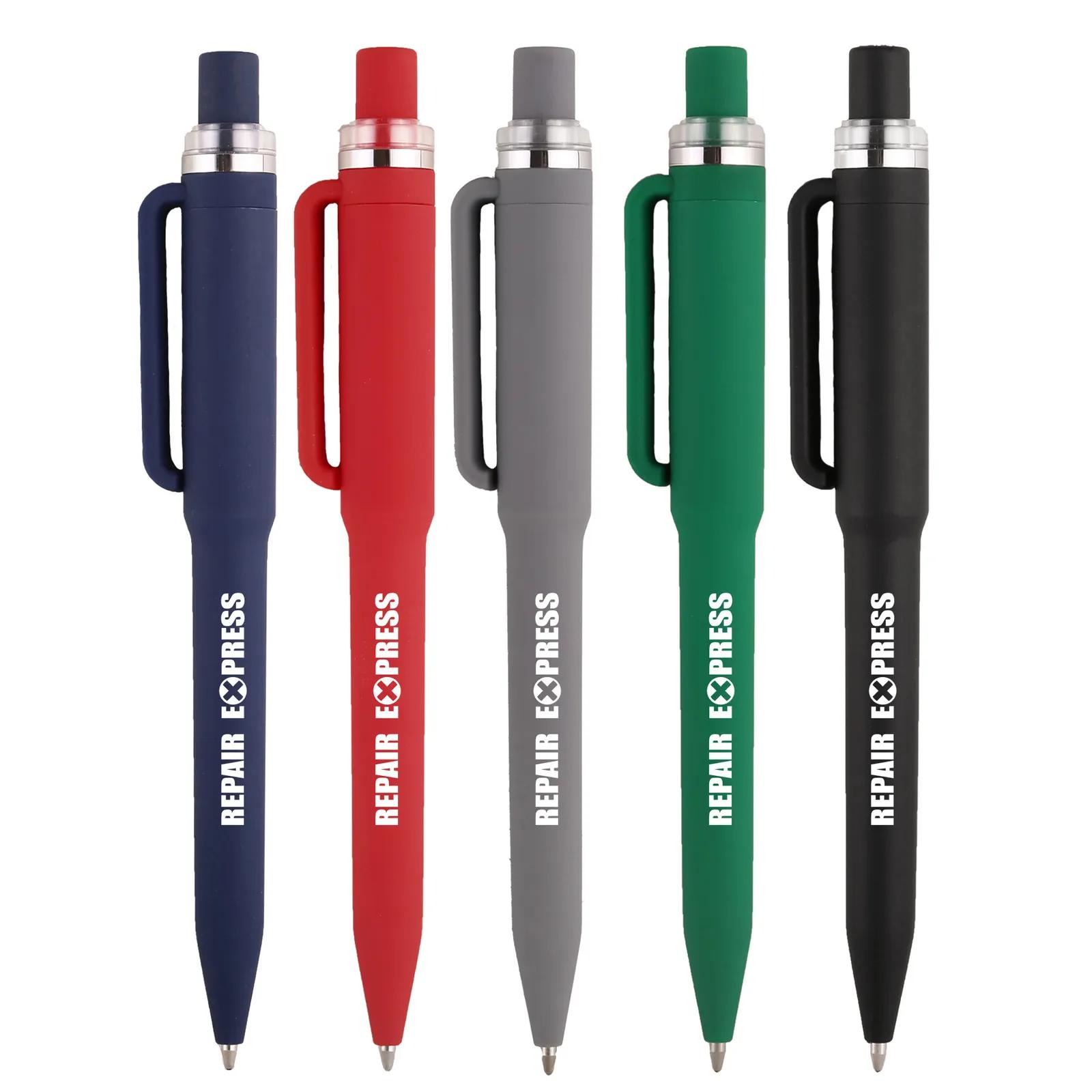 Pen Velvet Touch ABS Plastic Medium Point - 5.63 in - product view 2