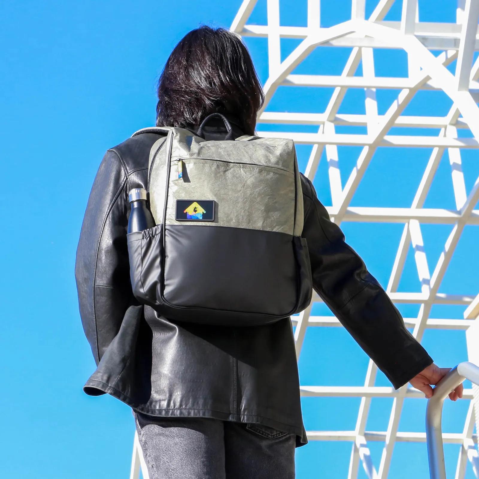 Backpack HDPE Techwear Laptop Compartment - 12 x 17 in - product view 7