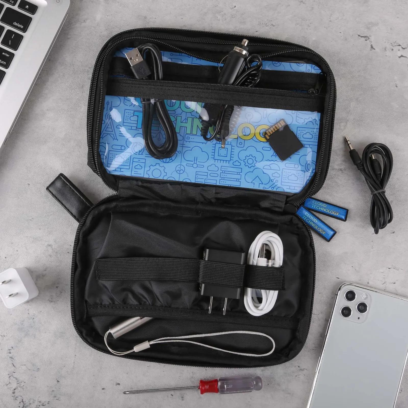 Tech Organizer HDPE Cable Storage Pouch - 5.5 x 8.25 in - product view 3