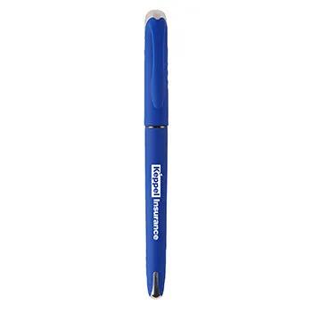 Gel Pen Velvet-Touch Metallic Cap Design - 5.88 in - product view 5
