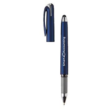 Stylus Gel Pen Velvet-Touch Metallic Cap - 5.88 in - product view 4
