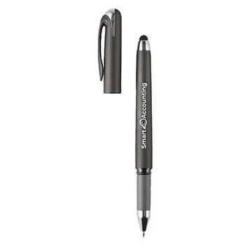 Stylus Gel Pen Velvet-Touch Metallic Cap - 5.88 in - product view 8