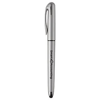 Stylus Gel Pen Velvet-Touch Metallic Cap - 5.88 in - product view 12