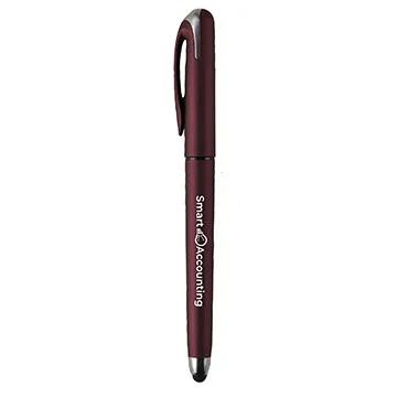 Stylus Gel Pen Velvet-Touch Metallic Cap - 5.88 in - product view 14