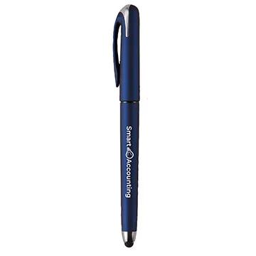 Stylus Gel Pen Velvet-Touch Metallic Cap - 5.88 in - product view 15