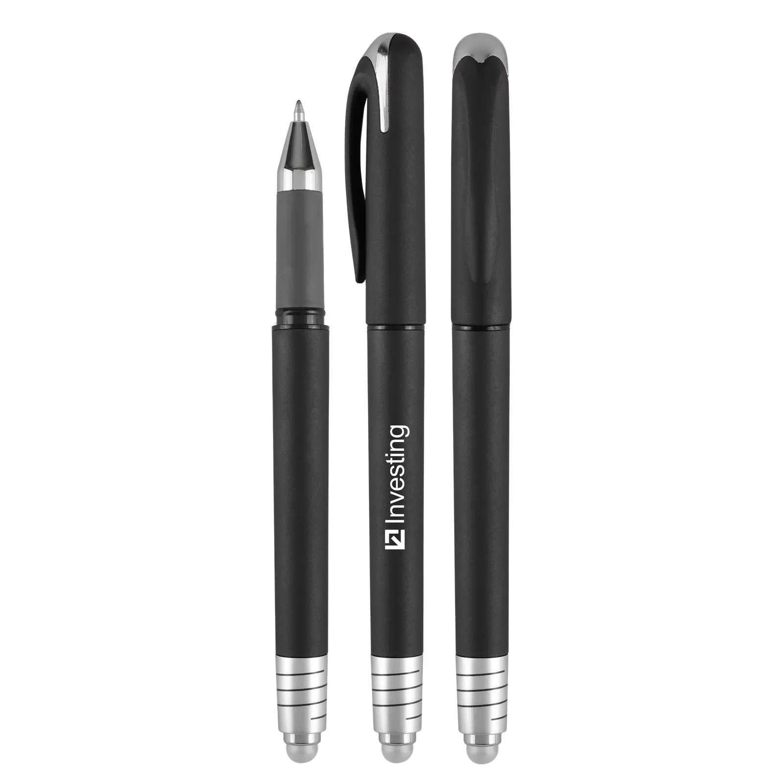 Spinner Gel Pen Stylus Velvet-Touch Cap - 6 in - product view 2