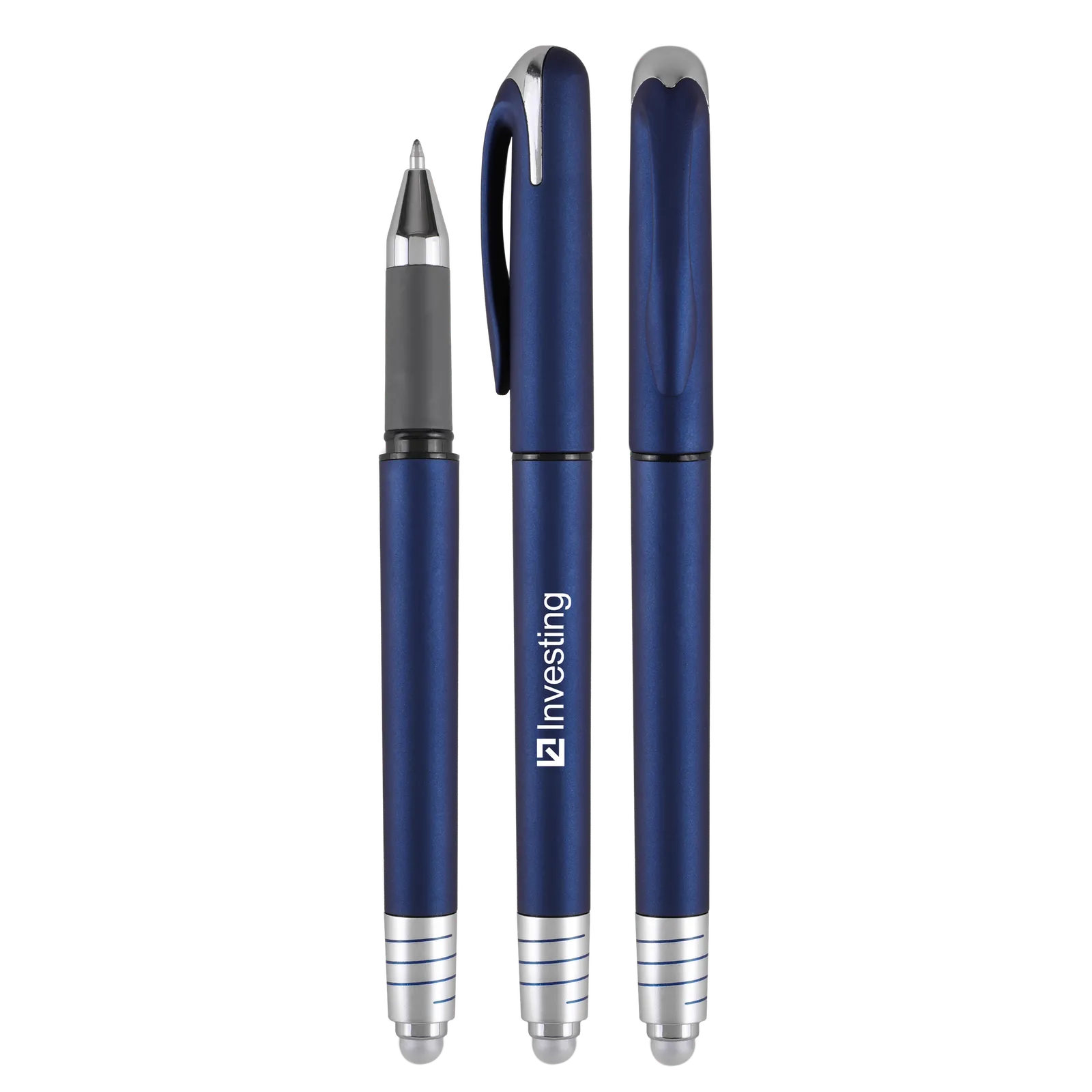 Spinner Gel Pen Stylus Velvet-Touch Cap - 6 in - product view 3