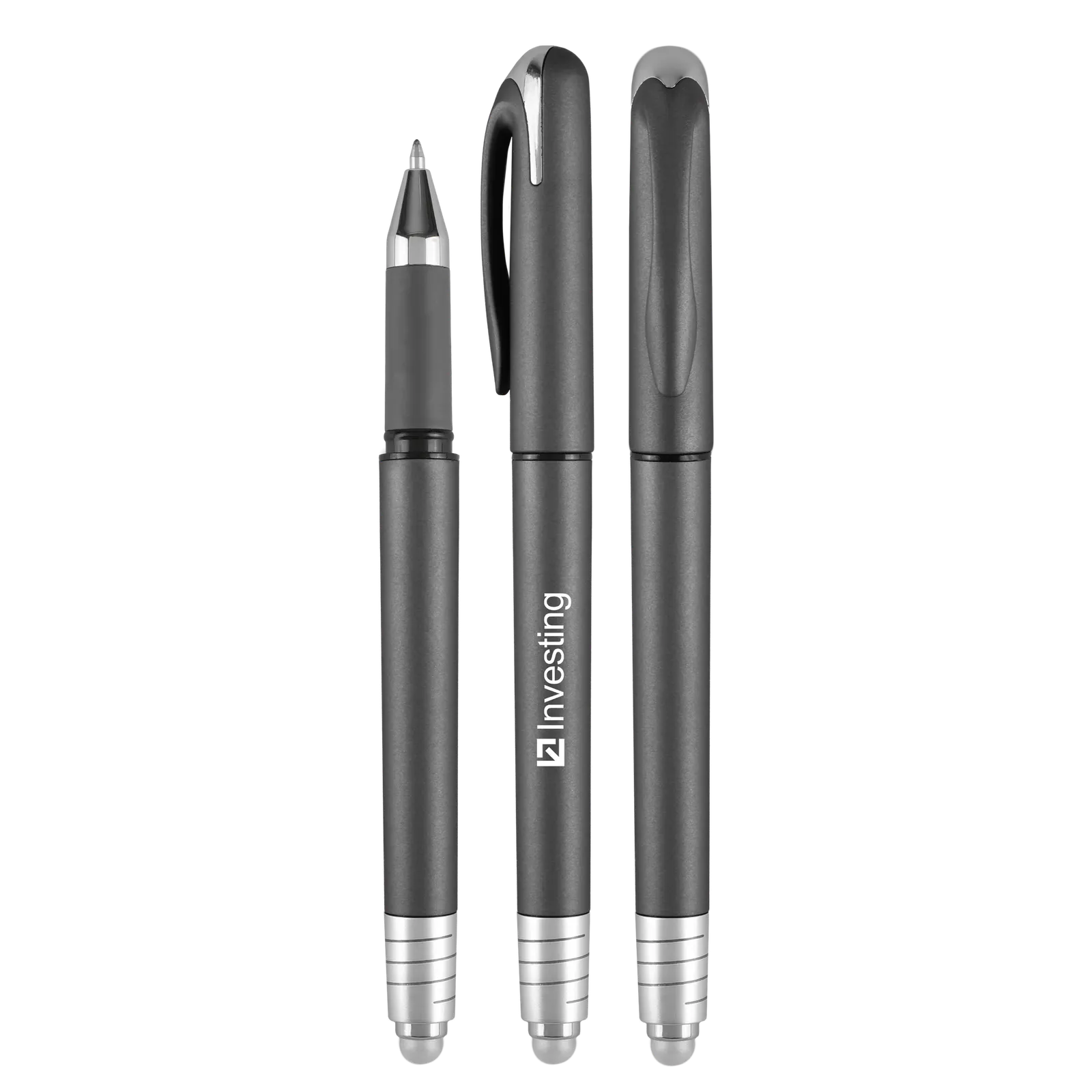Spinner Gel Pen Stylus Velvet-Touch Cap - 6 in - product view 5