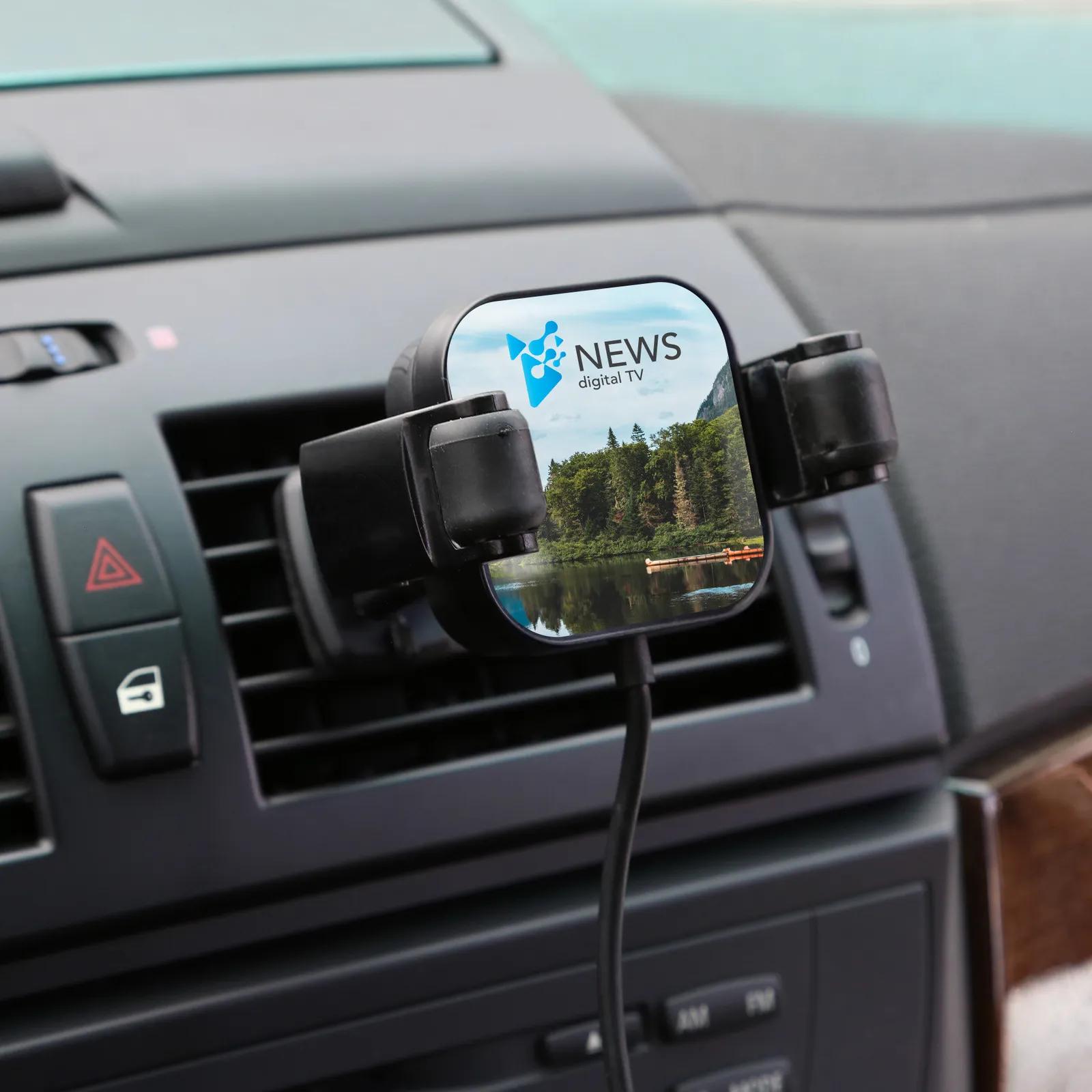 Wireless Charging Car Phone Dock Mount - 3.5 x 2.5 in - product view 3