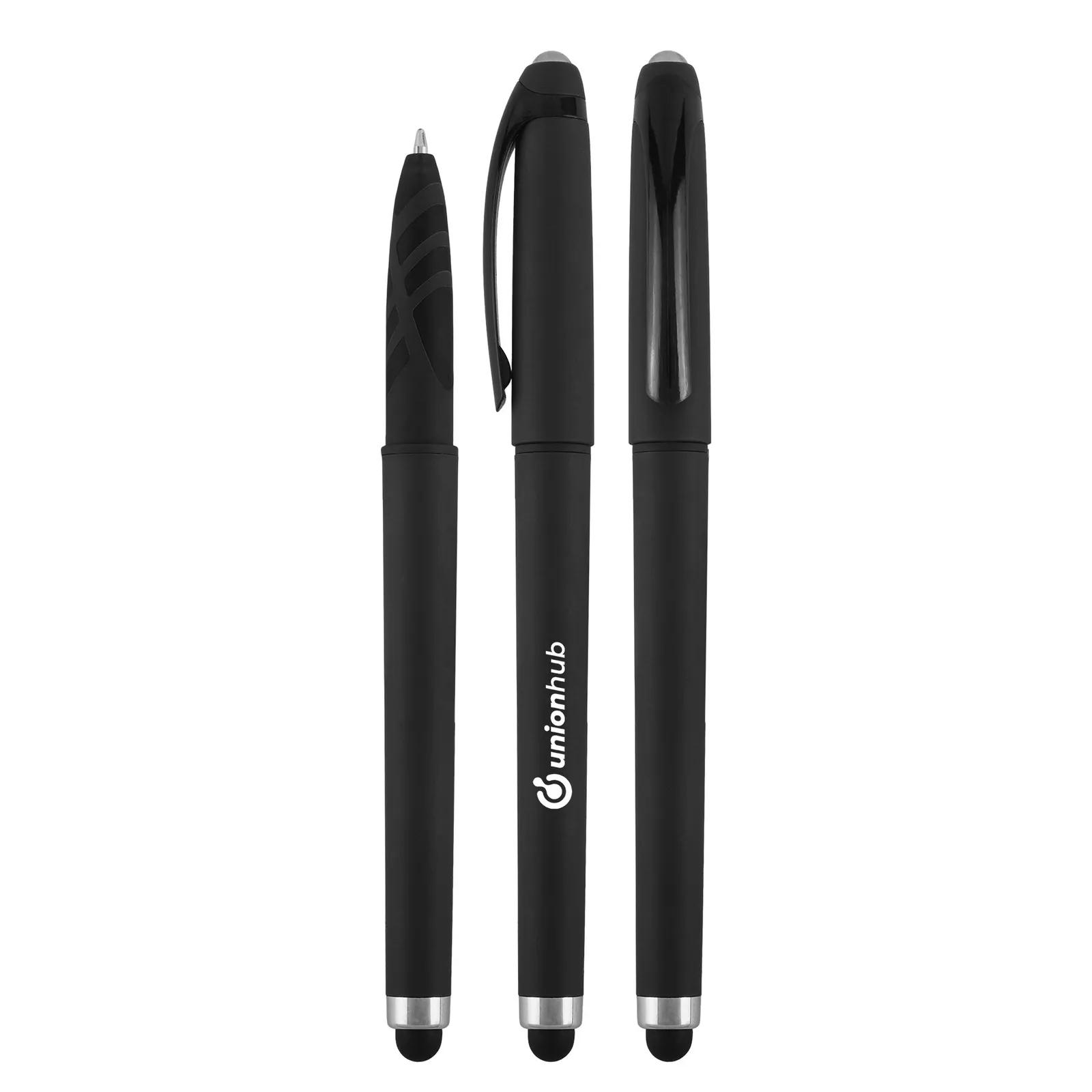 Stylus Gel Pen with Velvet Touch Grip - 6 1/8 in - product view 2