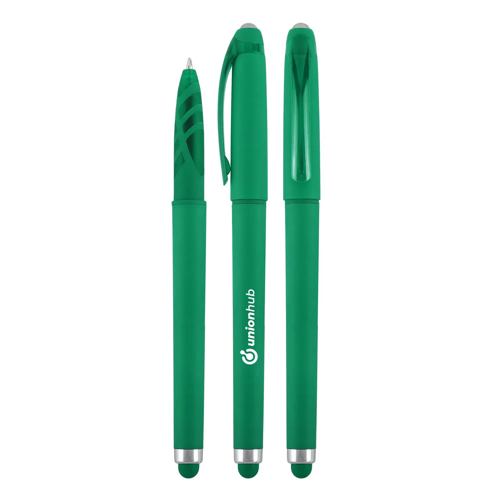 Stylus Gel Pen with Velvet Touch Grip - 6 1/8 in - product view 3