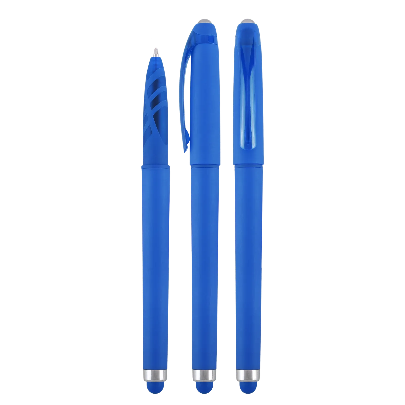 Stylus Gel Pen with Velvet Touch Grip - 6 1/8 in - blank view 15