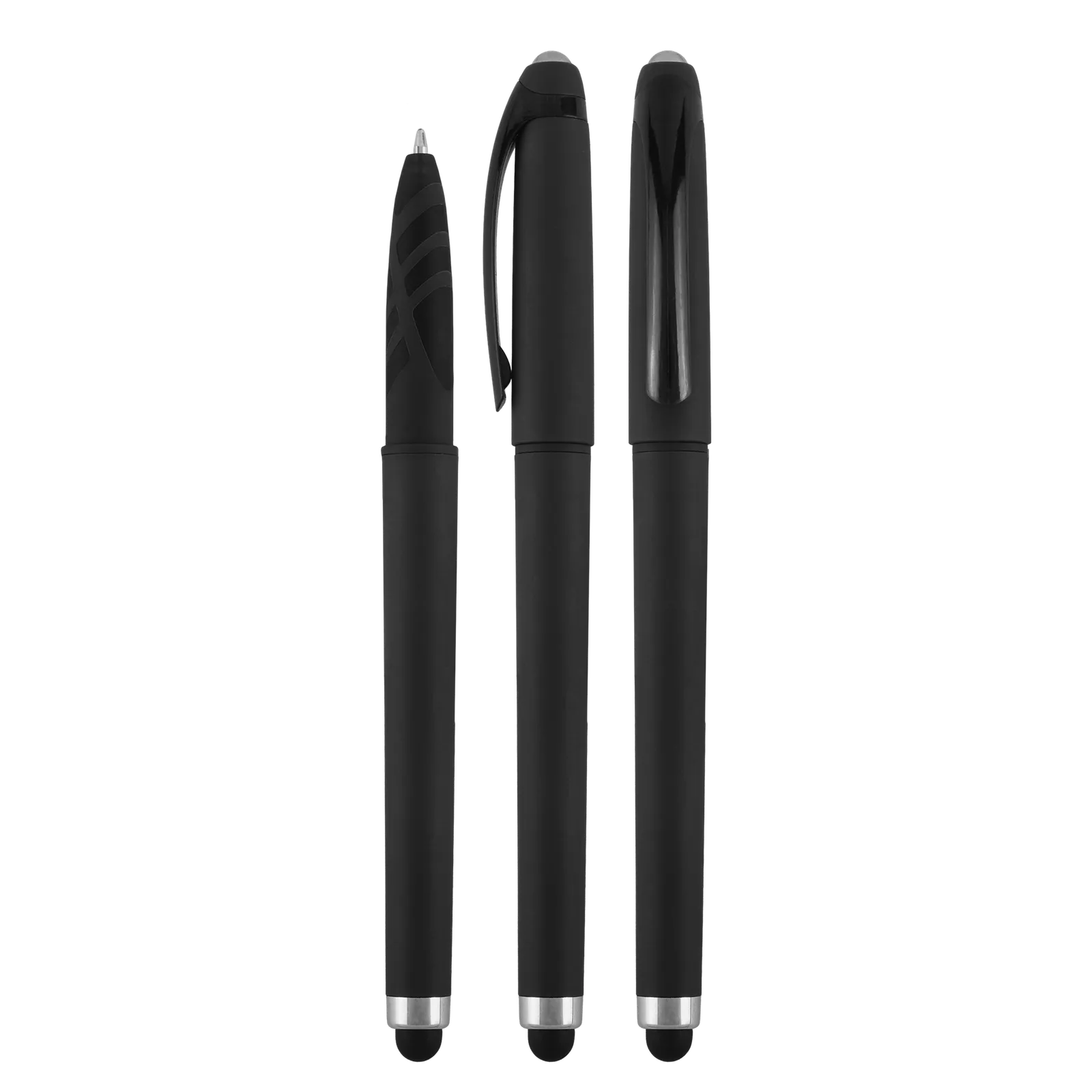 Stylus Gel Pen with Velvet Touch Grip - 6 1/8 in - blank view 16