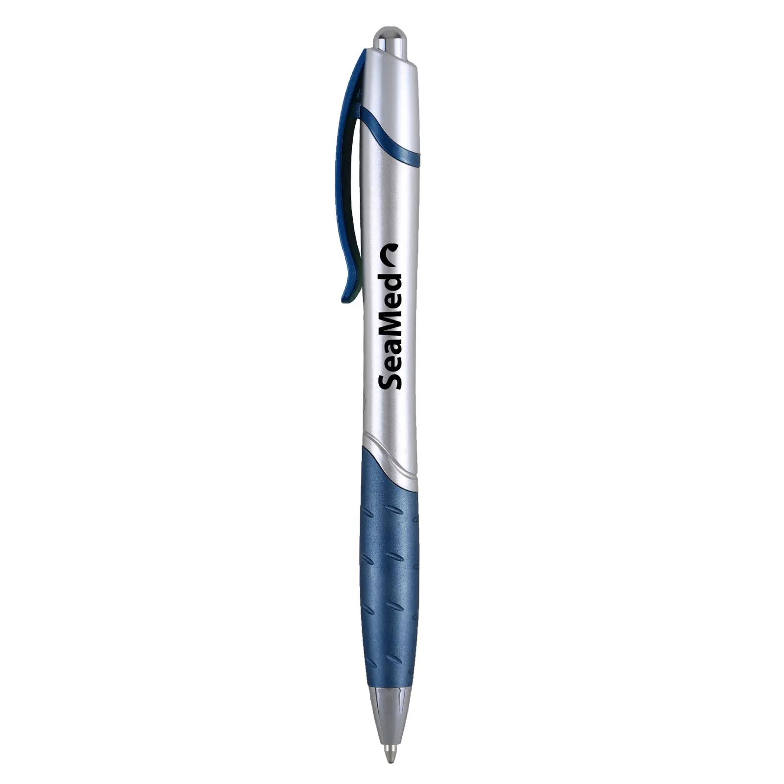 NFC Ballpoint Pen with Rubber Grip - 5 5/8 in - product view 4