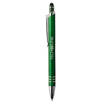 Aluminum Stylus Pen with Velvet Touch Finish - 5 3/4 in - product view 3