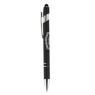 ABS Plastic Stylus Pen with Velvet Touch - 5 5/8 in - product view 6