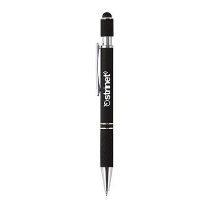 Aluminum Stylus Pen with Spin Top Stress Relief - 5 5/8 in - product view 7