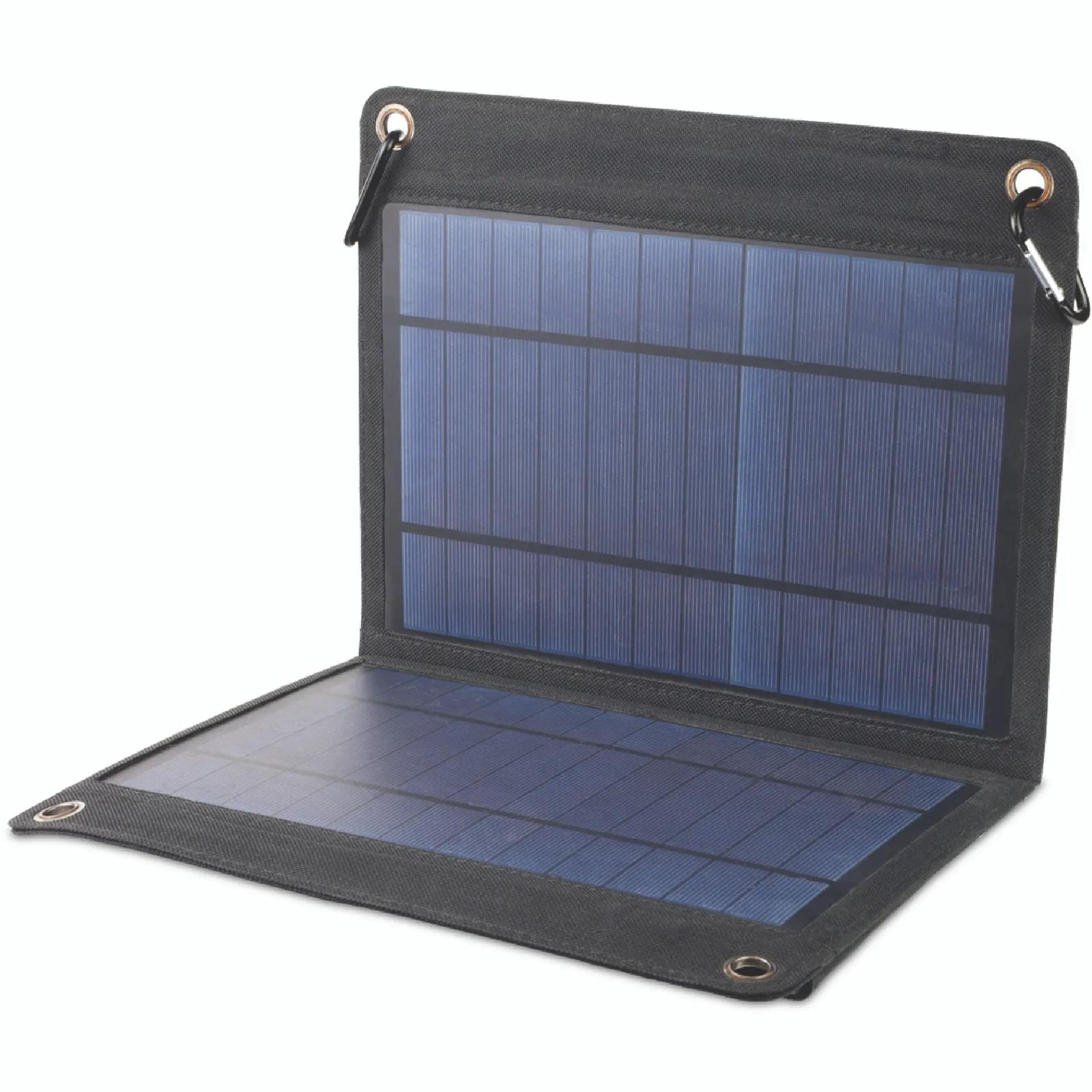 Solar Panel Charger 12 Watt Bi-Fold Design - 10 3/4 in - product view 4