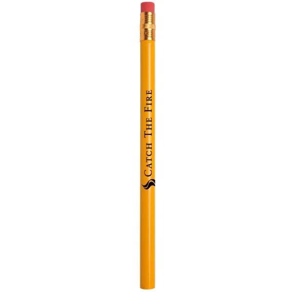 Jumbo Round Wooden Pencil Large Diameter - 7 1/2 in - product view 3
