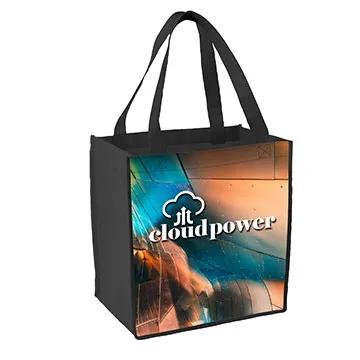 Custom Tote Bag Sublimated Non-Woven - 12 x 13 x 8 in - product view 5