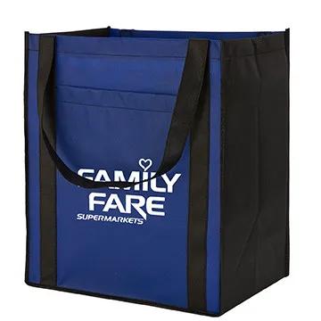 Custom Tote Bag Large Non-Woven with Pocket - 13 x 15 x 10 in - product view 4