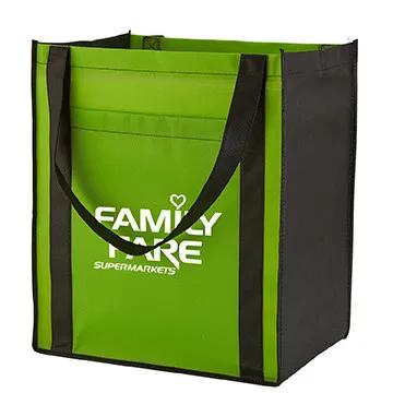 Custom Tote Bag Large Non-Woven with Pocket - 13 x 15 x 10 in - product view 8
