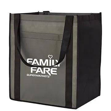 Custom Tote Bag Large Non-Woven with Pocket - 13 x 15 x 10 in - product view 9
