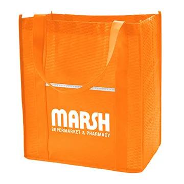 Custom Tote Bag Riptide Wave Textured - 13 x 15 x 8 in - product view 5