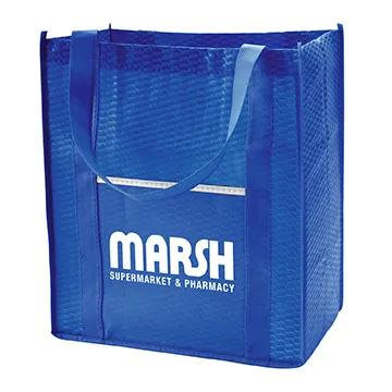 Custom Tote Bag Riptide Wave Textured - 13 x 15 x 8 in - product view 9