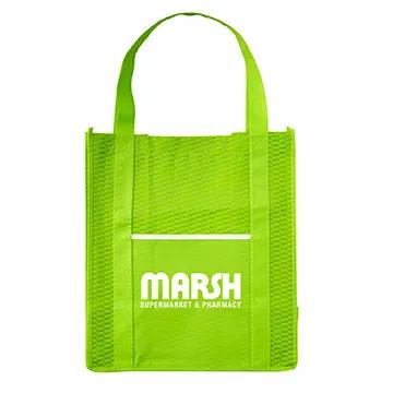 Custom Tote Bag Riptide Wave Textured - 13 x 15 x 8 in - product view 12