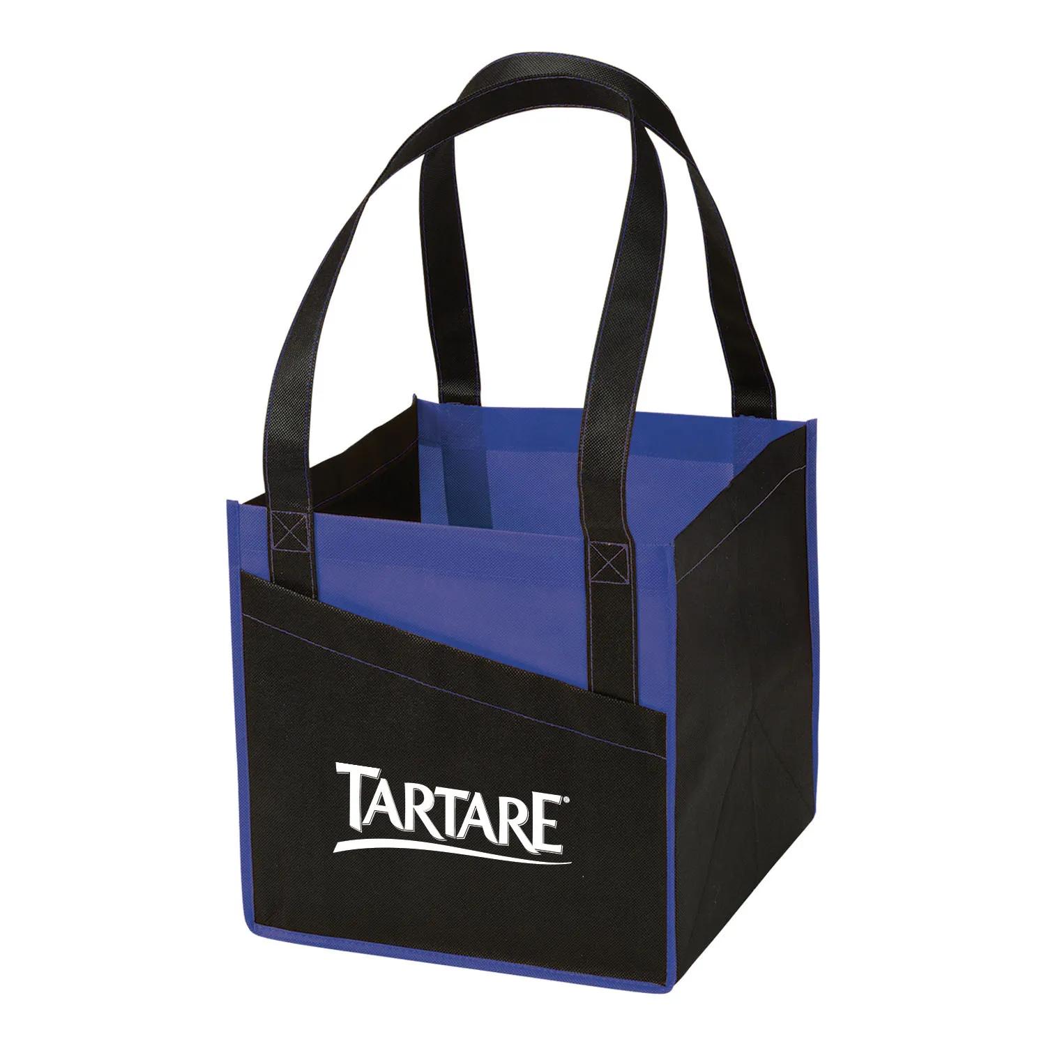Custom Tote Bag Cube Non-Woven Utility - 11 x 11 x 11 in