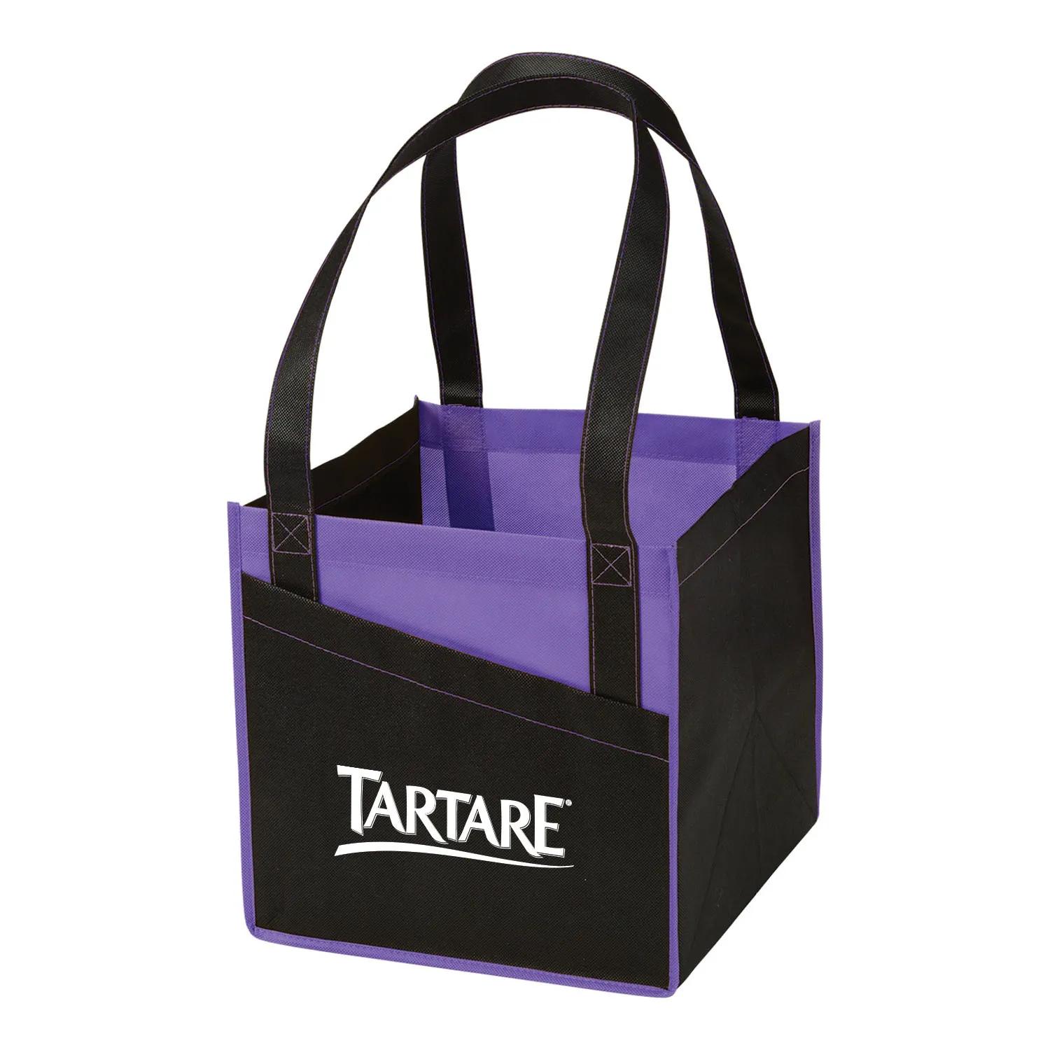 Custom Tote Bag Cube Non-Woven Utility - 11 x 11 x 11 in - product view 3