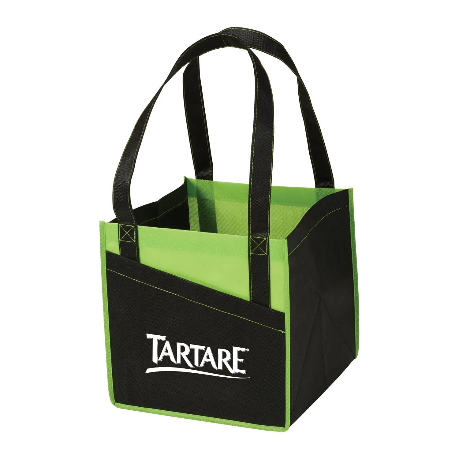 Custom Tote Bag Cube Non-Woven Utility - 11 x 11 x 11 in - product view 5