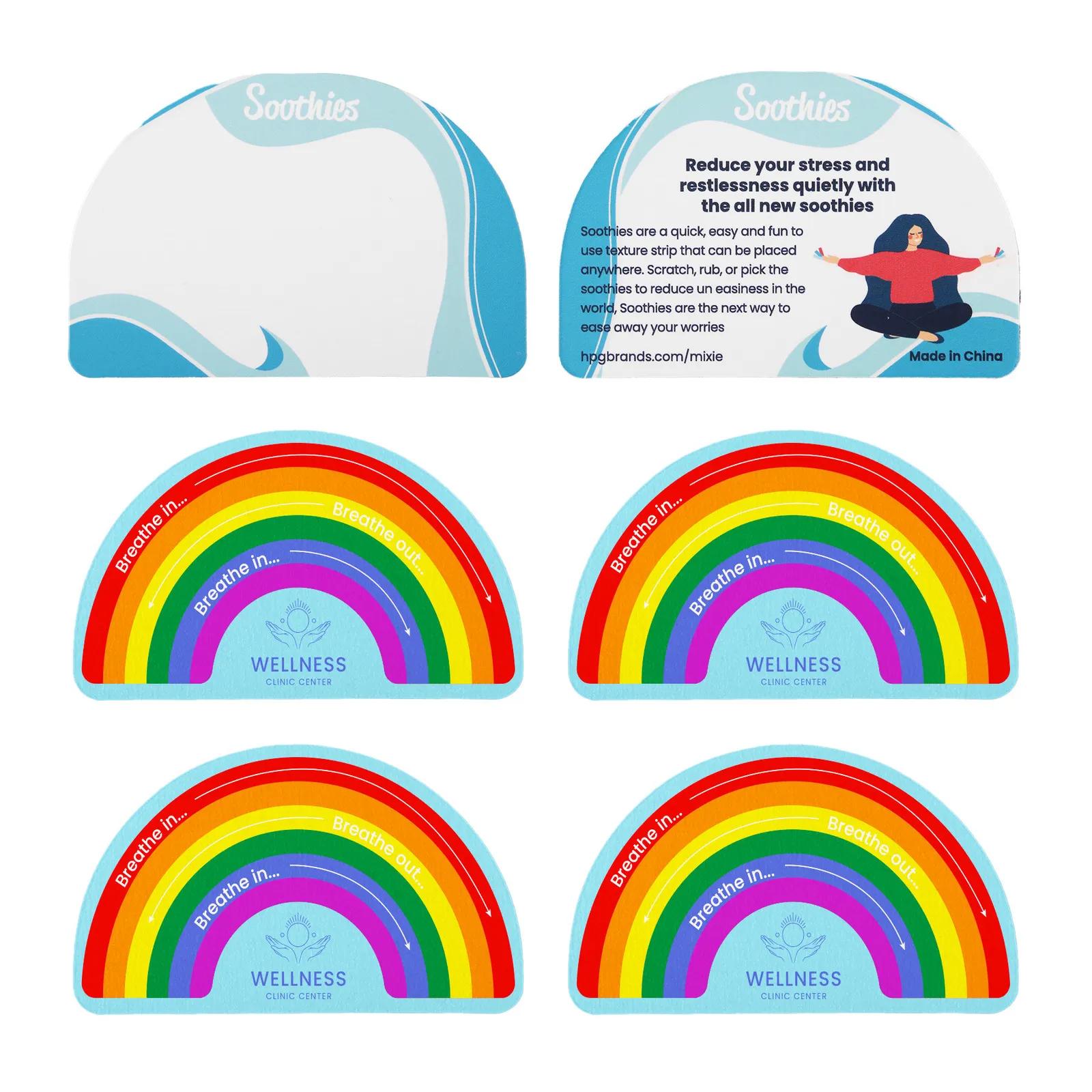 Stress Relief Strips Semicircle Textured - 2.5 x 1.5 in - product view 2